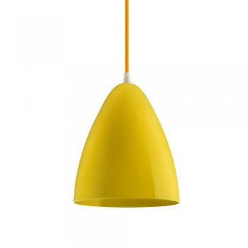 Pendente Bol Peq. 22x18 Amarelo