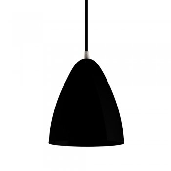 Pendente Bol Peq. 22x18 Preto Fosco